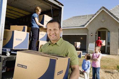 Business inventory stored safely in a short-term unit